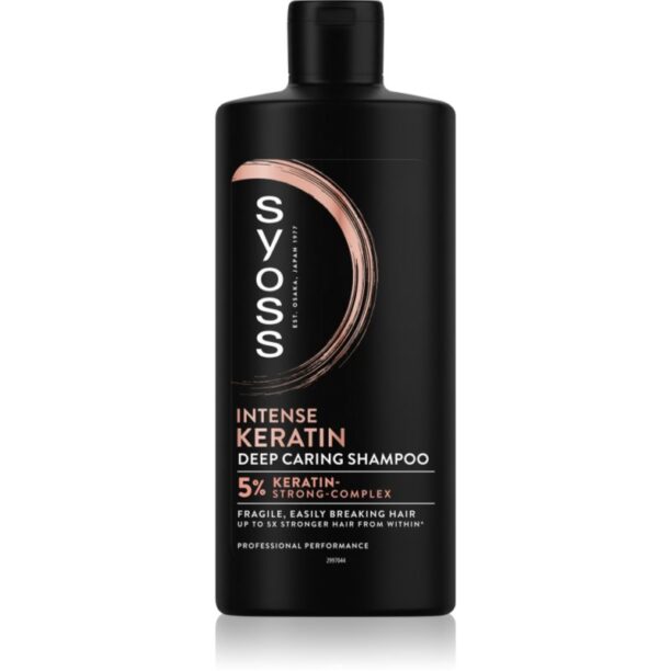 Syoss Keratin sampon cu keratina împotriva părului fragil 440 ml preţ