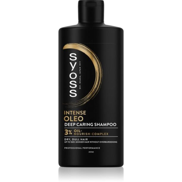 Syoss Oleo Intense șampon pentru un par stralucitor si catifelat 440 ml