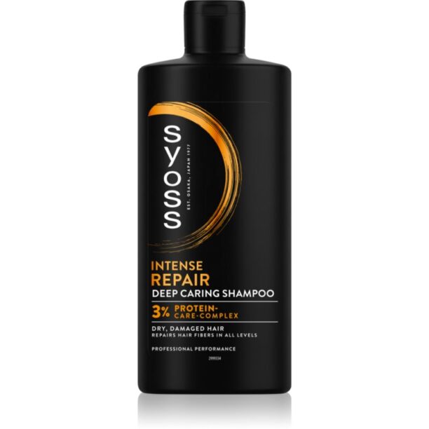 Syoss Repair sampon pentru regenerare pentru păr uscat și deteriorat 440 ml