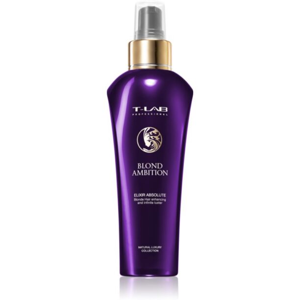 T-LAB Professional Blond Ambition ulei hrănitor pentru parul blond cu suvite 150 ml