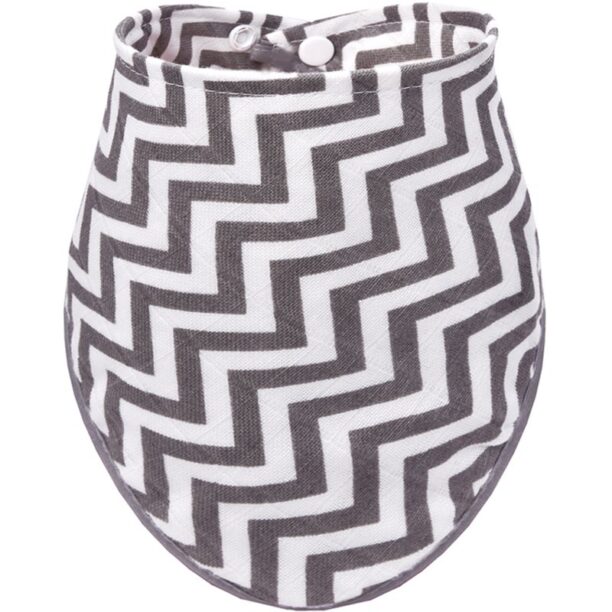 T-TOMI BIO Bamboo Bibs Grey Roofs bavețică 42x27 cm 1 buc