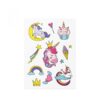 TATTonMe Temporary Tattoos Unicorns tatuaj pentru copii rezistente la apă 3 y+ 1 buc