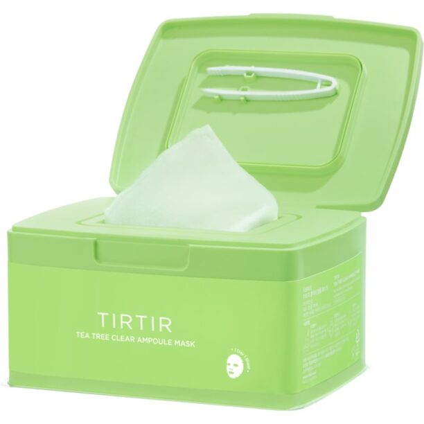 Cumpăra TIRTIR Ampoule Mask Tea Tree Clear mască textilă calmantă pentru pielea problematica 30 buc