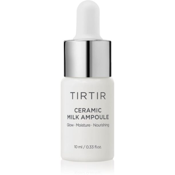 TIRTIR Ceramic Milk Ampoule ser facial hidratant pentru o piele mai luminoasa 10 ml preţ