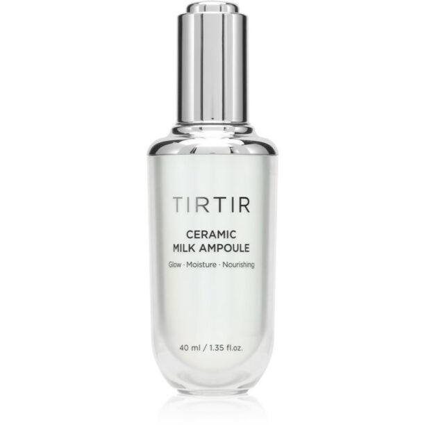 TIRTIR Ceramic Milk Ampoule ser facial hidratant pentru o piele mai luminoasa 40 ml preţ