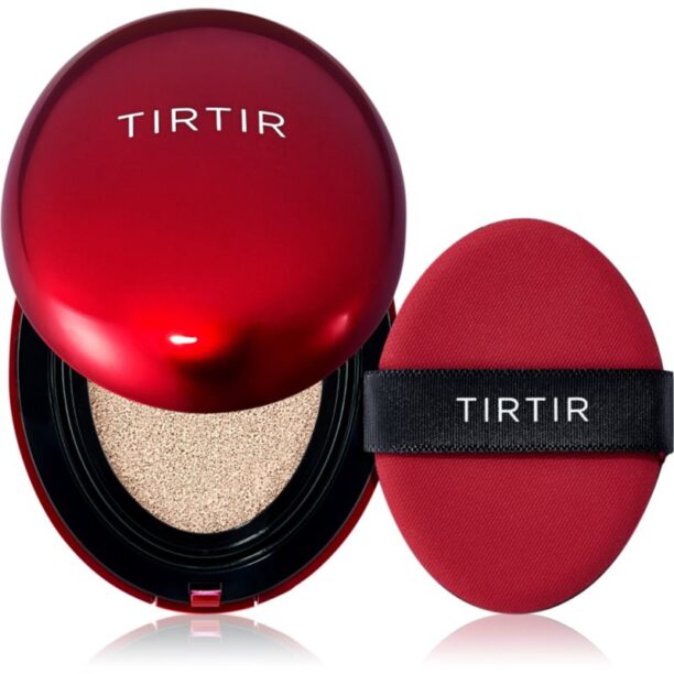 TIRTIR Mask Fit Red Cushion Mini burete cu machiaj de lungă durată cu o protectie UV ridicata culoare 13N Fair Ivory 4.5 g preţ