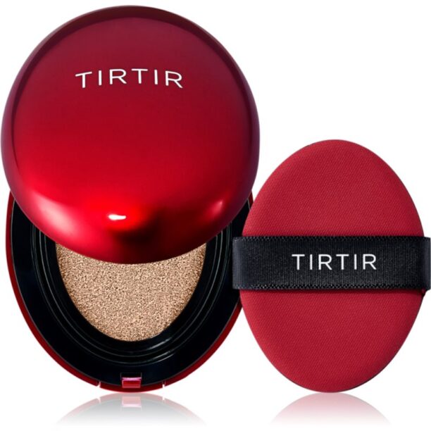 TIRTIR Mask Fit Red Cushion Mini burete cu machiaj de lungă durată cu o protectie UV ridicata culoare 17C Porcelain 4.5 g preţ