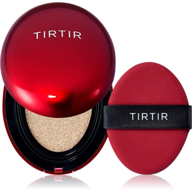 TIRTIR Mask Fit Red Cushion Mini burete cu machiaj de lungă durată cu o protectie UV ridicata culoare 17N Vanilla 4.5 g preţ