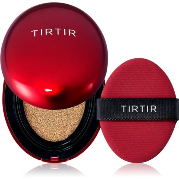 TIRTIR Mask Fit Red Cushion Mini burete cu machiaj de lungă durată cu o protectie UV ridicata culoare 24W Soft Beige 4.5 g preţ