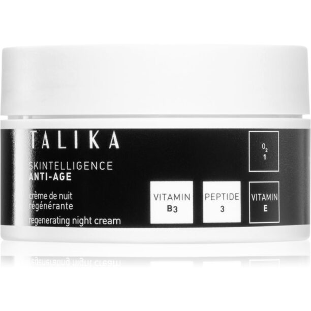 Talika Skintelligence Anti-Age Regenerating Night Cream crema regeneratoare de noapte anti-imbatranire si de fermitate a pielii 50 ml preţ