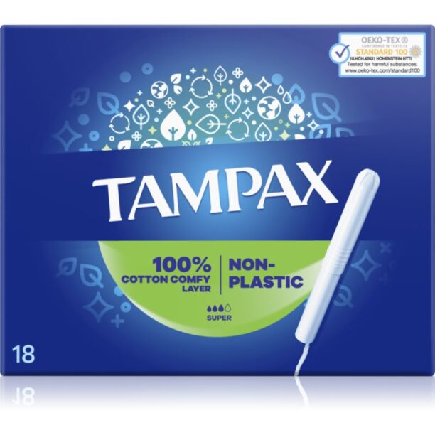 Tampax Super tampoane cu aplicator 18 buc preţ