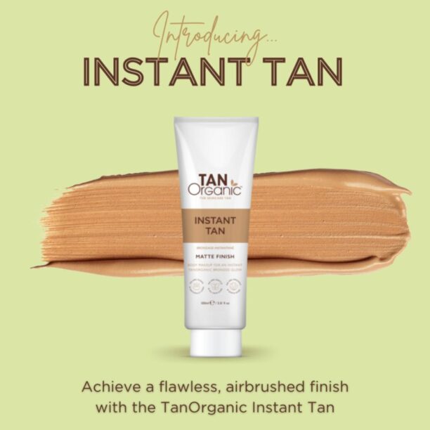 Preţ TanOrganic Instant Tan lotiune autobronzanta pentru corp cu efect matifiant 100 ml