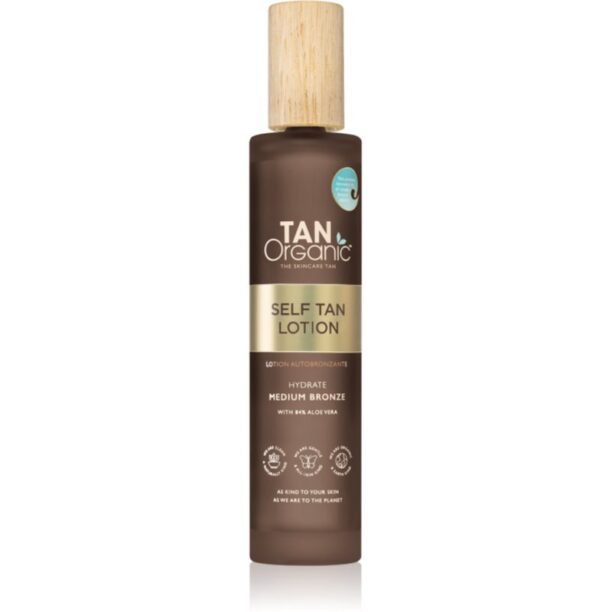 TanOrganic The Skincare Tan lotiune autobronzanta culoare Medium Bronze 100 ml preţ