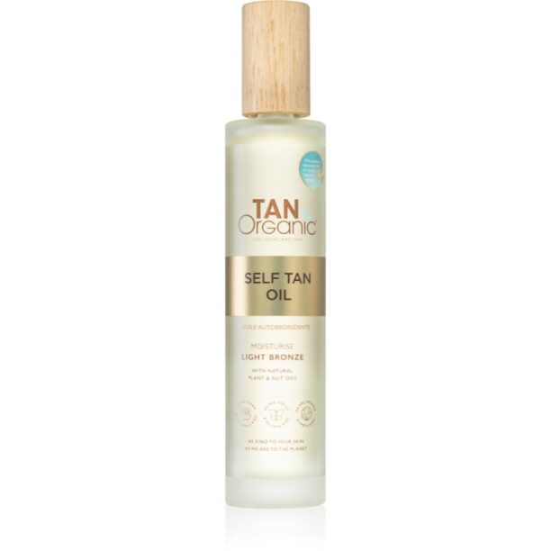 TanOrganic The Skincare Tan ulei bronzant culoare Light Bronze 100 ml preţ