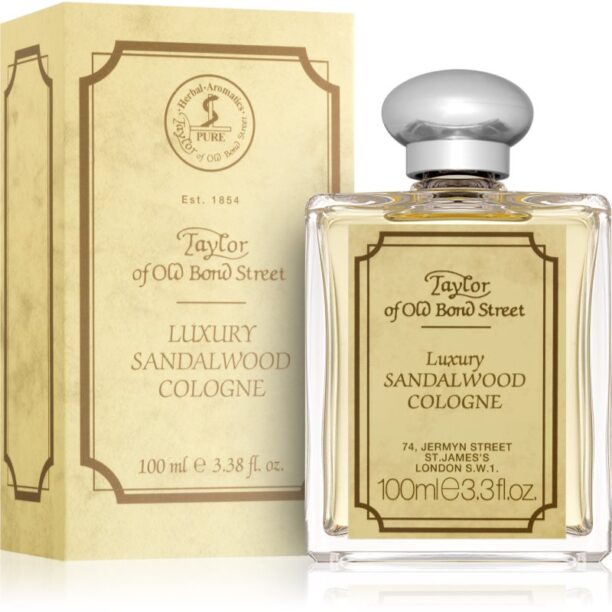 Taylor of Old Bond Street Sandalwood eau de cologne pentru bărbați 100 ml preţ