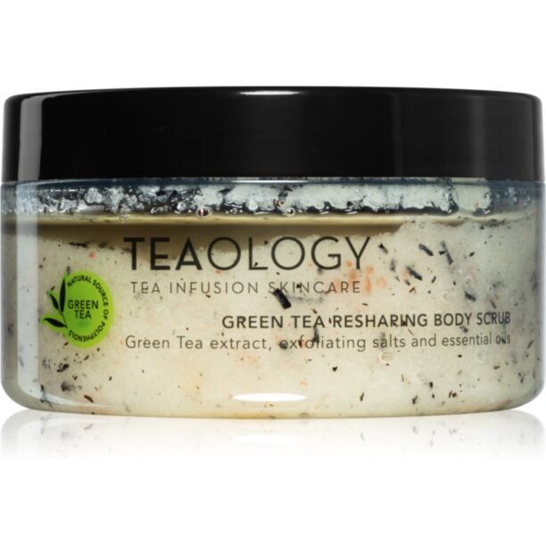 Teaology Green Tea Reshaping Body Scrub exfoliant pentru corp 450 g preţ