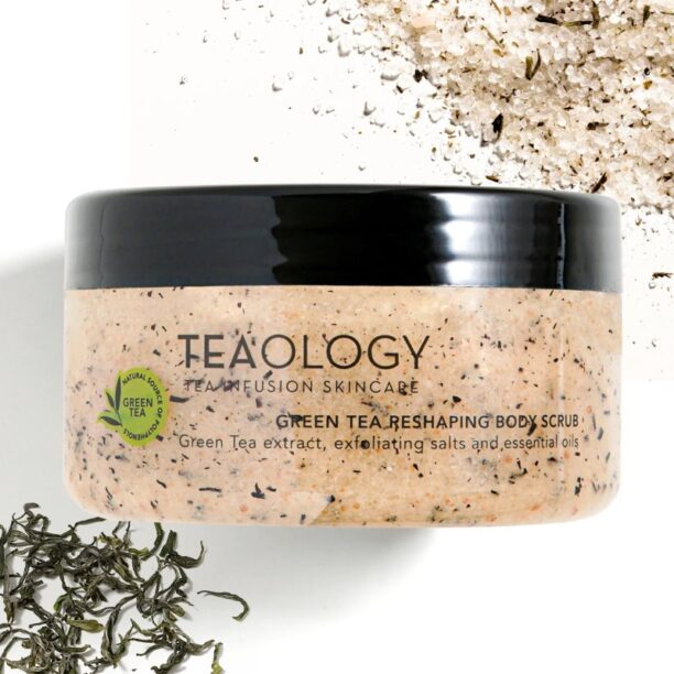 Cumpăra Teaology Green Tea Reshaping Body Scrub exfoliant pentru corp 450 g