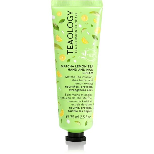 Teaology Hand and Nail Cream Matcha Tea maini si unghii cu matcha 75 ml