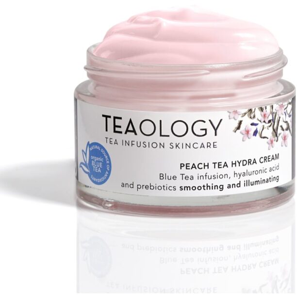 Teaology Hydrating Peach Tea Hydra Cream crema hidratanta cu efect iluminator 50 ml preţ