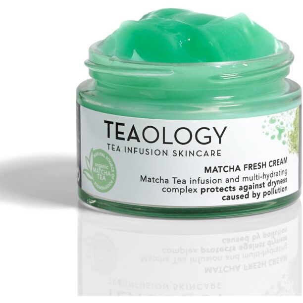 Teaology Matcha Tea Fresh Cream crema puternic hidratanta cu matcha 50 ml preţ