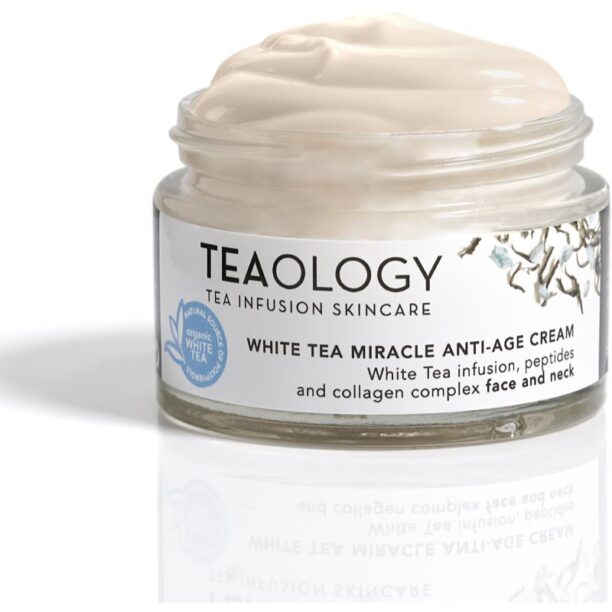 Teaology White Tea Miracle Anti-Age Cream crema hidratanta anti-imbatranire 50 ml preţ