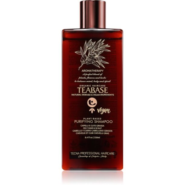 Tecna Teabase Purifying Shampoo șampon pentru un scalp seboreic 250 ml