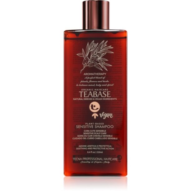 Tecna Teabase Sensitive Shampoo Șampon pentru scalp sensibil și iritat 250 ml