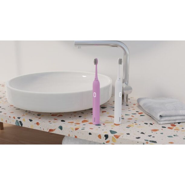 Cumpăra Tesla Smart Toothbrush Sonic TS200 periuta de dinti cu ultrasunete Pink 1 buc