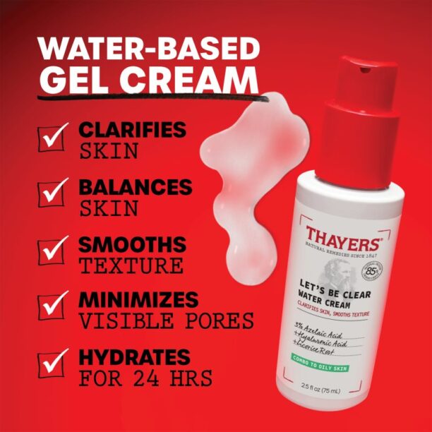 Cumpăra Thayers Let’s Be Clear Water Cream crema de fata hidratanta 75 ml