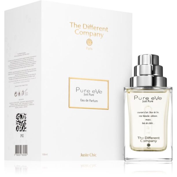 The Different Company Pure eVe Eau de Parfum reincarcabil pentru femei 100 ml preţ