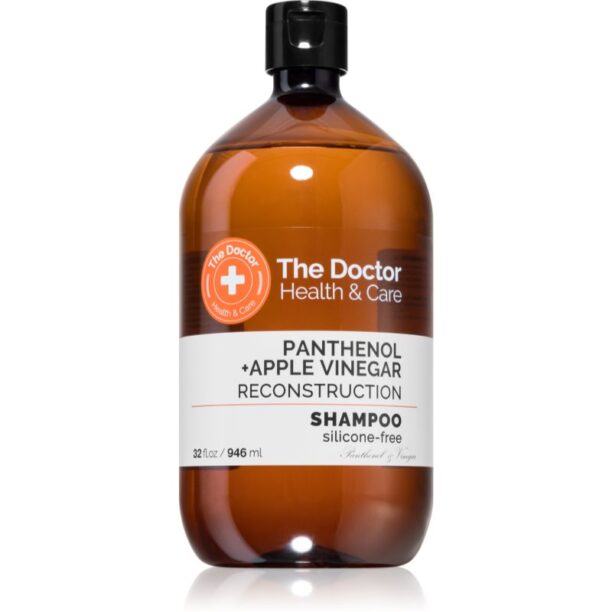 The Doctor Panthenol + Apple Vinegar Reconstruction șampon regenerator cu Panthenol 946 ml