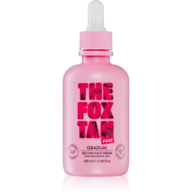 The Fox Tan Gradual picaturi pentru bronzare faciale 100 ml preţ