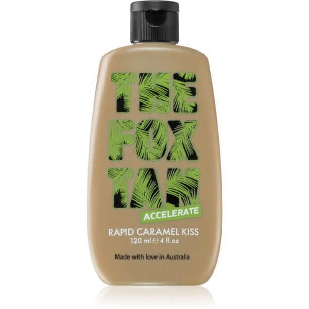 The Fox Tan Rapid Caramel Kiss cremă hidratantă accelerator de bronzare 120 ml preţ