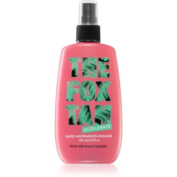 The Fox Tan Rapid Watermelon spray pentru corp accelerator de bronzare 120 ml