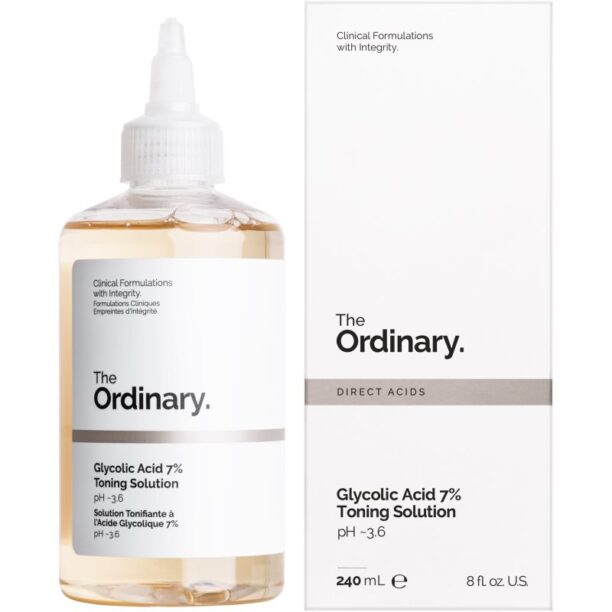 Preţ The Ordinary Glycolic Acid 7% Exfoliating Toner loțiune tonică exfoliantă 240 ml