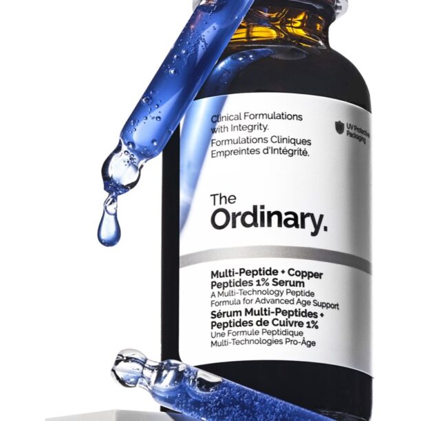 Preţ The Ordinary Multi-Peptide + Copper Peptides 1% ser antirid iluminator 30 ml