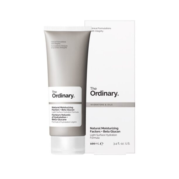 Original The Ordinary Natural Moisturizing Factors + Beta Glucan crema gel pentru hidratare. 100 ml