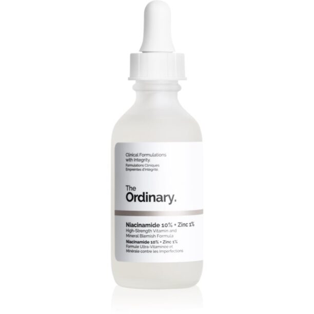 The Ordinary Niacinamide 10% + Zinc 1% ser facial cu efect iluminator 60 ml preţ