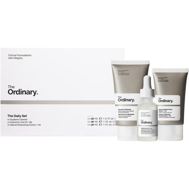 The Ordinary The Daily Set set cadou cu efect de hidratare preţ