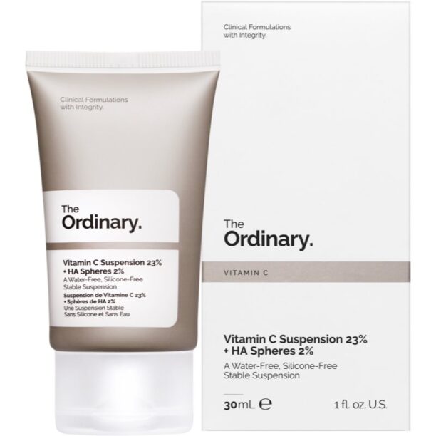 Preţ The Ordinary Vitamin C Suspension 23% + HA Spheres 2% ser stralucire cu vitamina C 30 ml