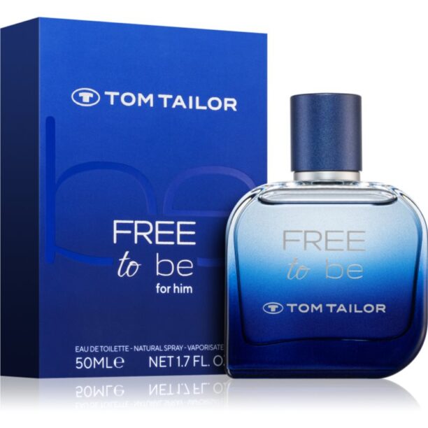 Cumpăra Tom Tailor Free to be Eau de Toilette pentru bărbați 50 ml