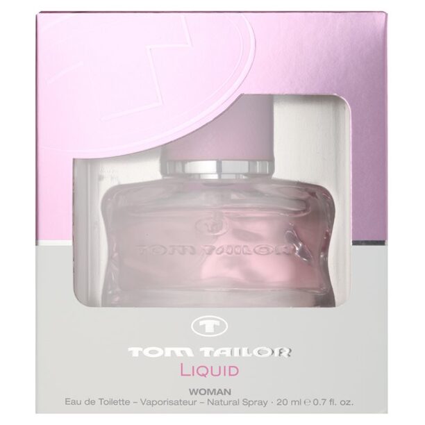 Tom Tailor Liquid Woman Eau de Toilette pentru femei 20 ml preţ