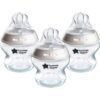 Tommee Tippee Closer To Nature Anti-colic Baby Bottles Set biberon pentru sugari Slow Flow 0m+ 3x150 ml