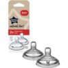 Tommee Tippee Natural Start Anti-Colic Teat tetină pentru biberon Thick Feed 6m+ 2 buc