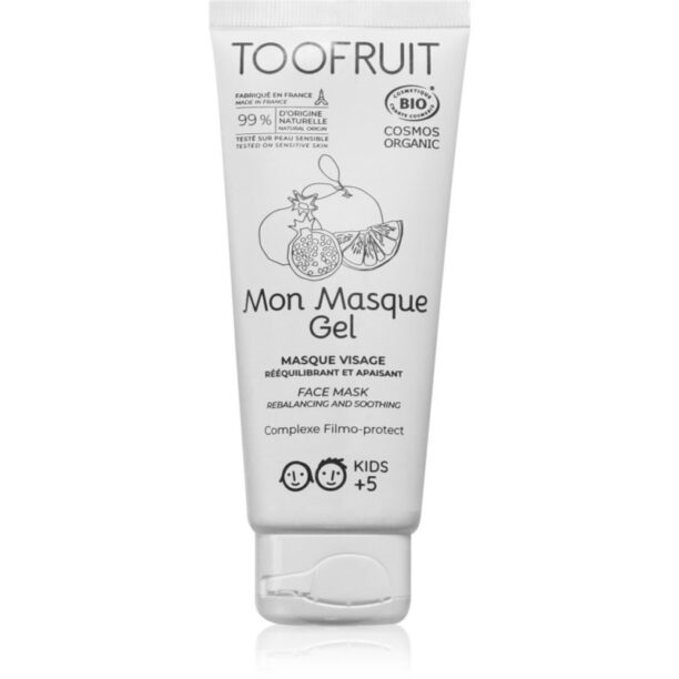 Toofruit Face Mask masca gel faciale pentru copii 100 ml