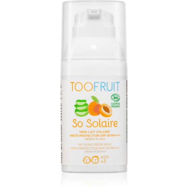 Toofruit My Sunscreen Milk loțiune pentru plaja pentru copii SPF 50 30 ml