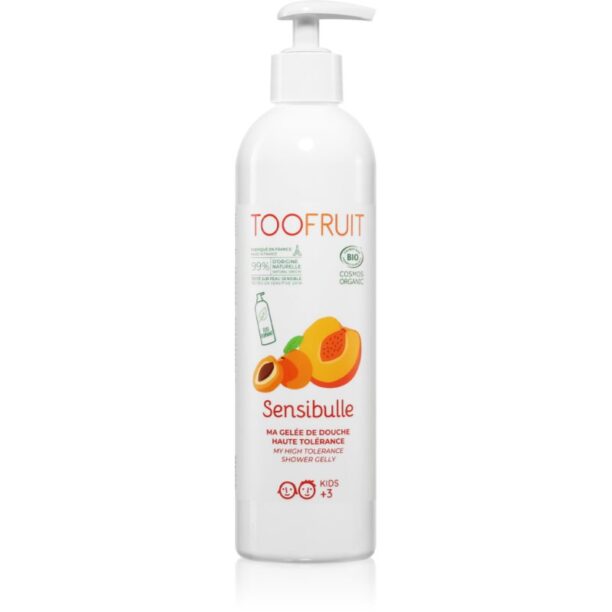 Toofruit Shower Gel gel de duș mătăsos pentru copii Peach 400 ml