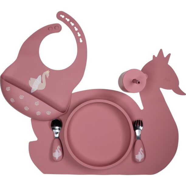 Cumpăra Tryco Silicone Plate farfurie Dusty Rose 1 buc