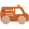 Tryco Wooden Fire Truck Toy mașinuță din lemn 1 buc