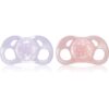 Twistshake Orthodontic 6m+ suzetă Pink+Purple 2 buc